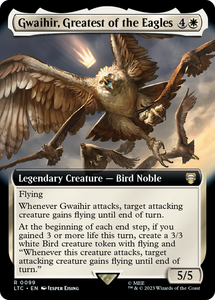 Gwaihir, Greatest of the Eagles (Extended Art) [The Lord of the Rings: Tales of Middle-Earth Commander] | Galactic Gamez