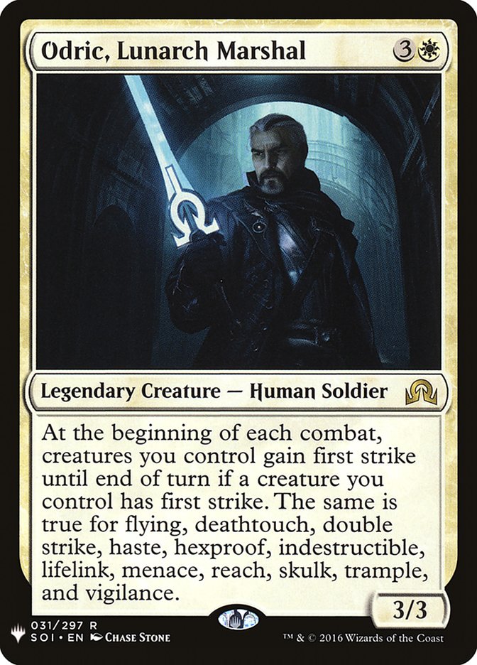 Odric, Lunarch Marshal [The List] | Galactic Gamez