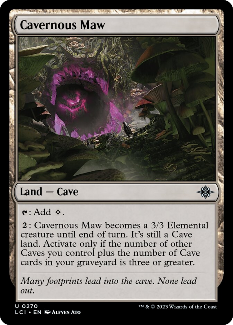 Cavernous Maw [The Lost Caverns of Ixalan] | Galactic Gamez