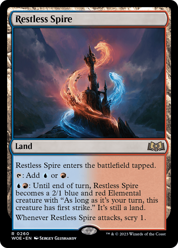Restless Spire [Wilds of Eldraine] | Galactic Gamez
