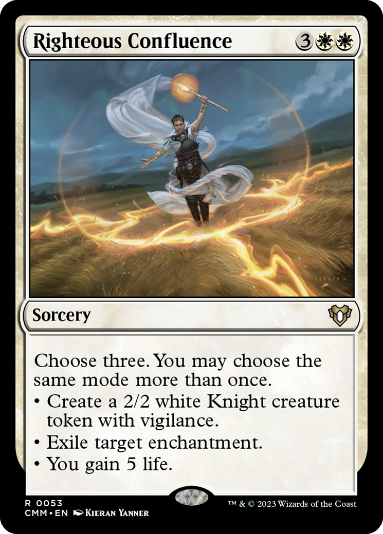 Righteous Confluence [Commander Masters] | Galactic Gamez