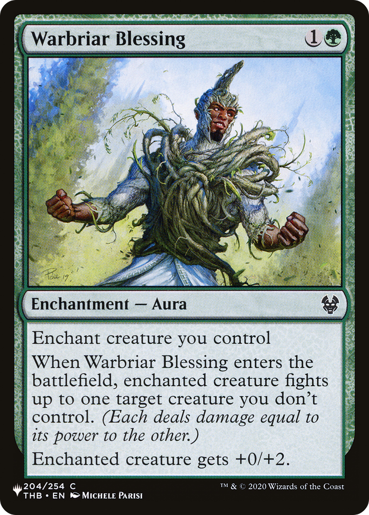 Warbriar Blessing [The List] | Galactic Gamez