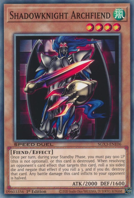 Shadowknight Archfiend [SGX3-ENE06] Common | Galactic Gamez