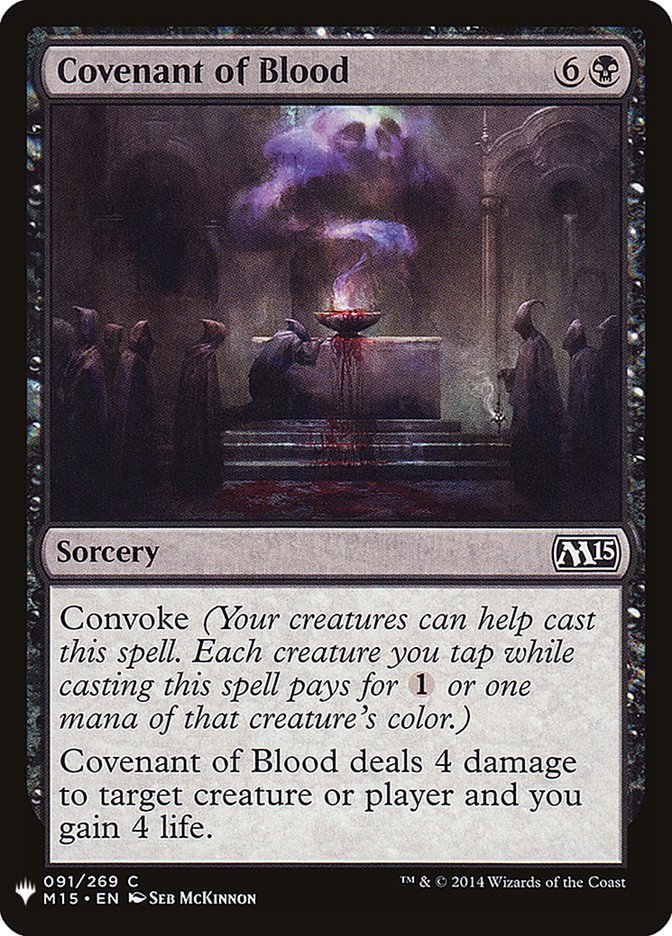 Covenant of Blood [Mystery Booster] | Galactic Gamez