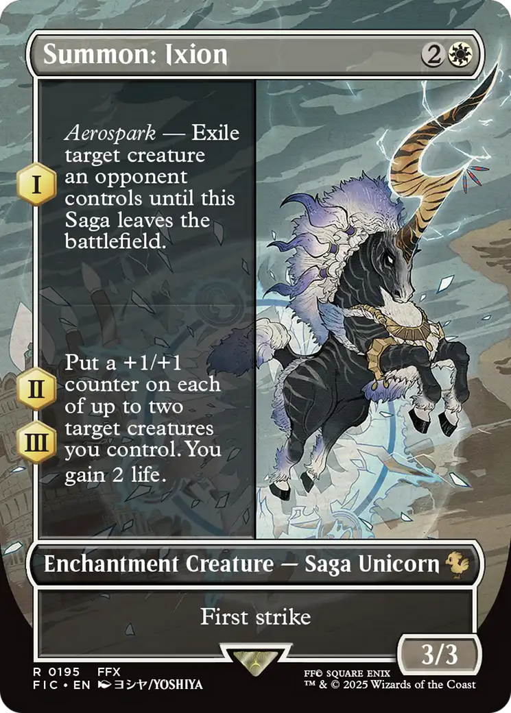 Summon: Ixion (Borderless) [FINAL FANTASY Commander] | Galactic Gamez