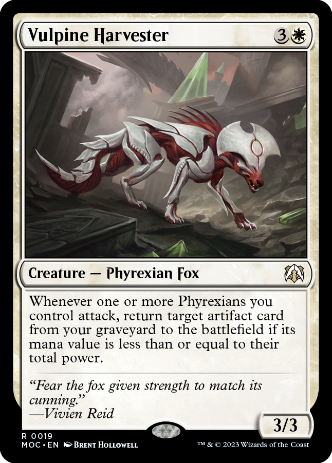 Vulpine Harvester [March of the Machine Commander] | Galactic Gamez