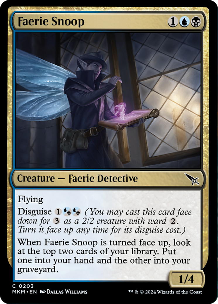 Faerie Snoop [Murders at Karlov Manor] | Galactic Gamez