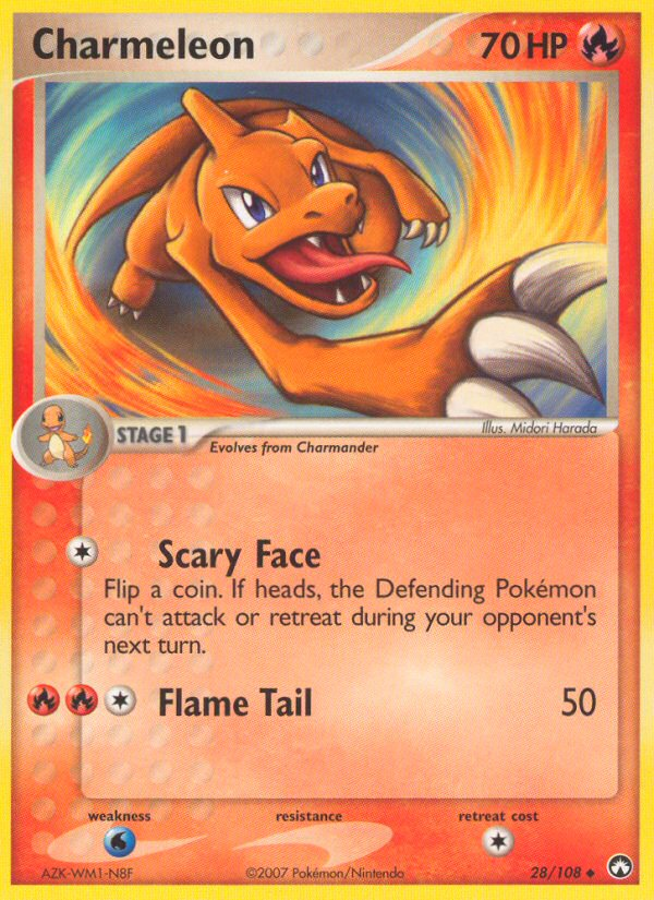 Charmeleon (28/108) [EX: Power Keepers] | Galactic Gamez