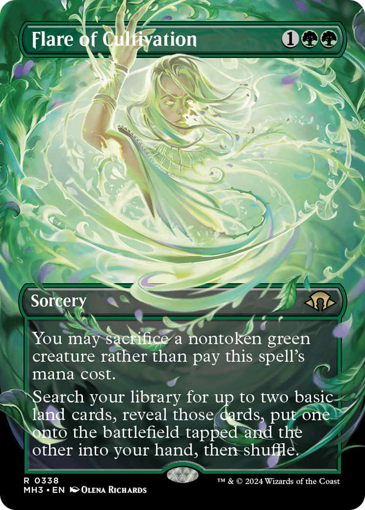 Flare of Cultivation (Borderless) [Modern Horizons 3] | Galactic Gamez