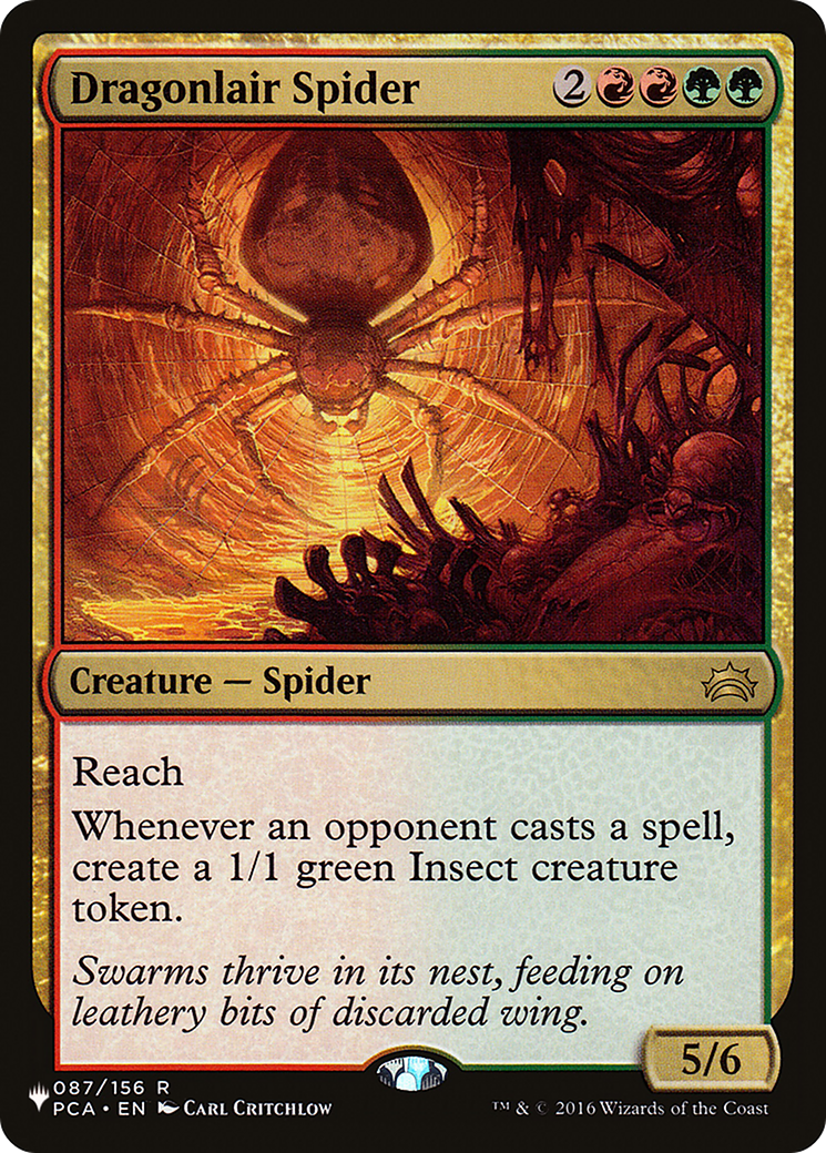 Dragonlair Spider [The List Reprints] | Galactic Gamez