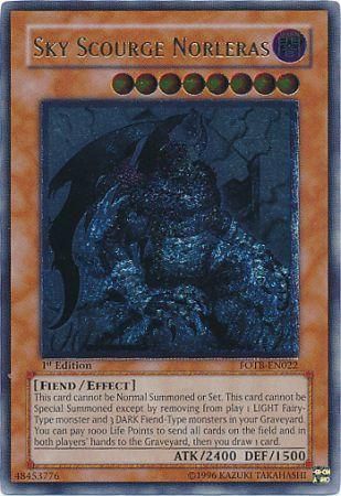 Sky Scourge Norleras [FOTB-EN022] Ultimate Rare | Galactic Gamez