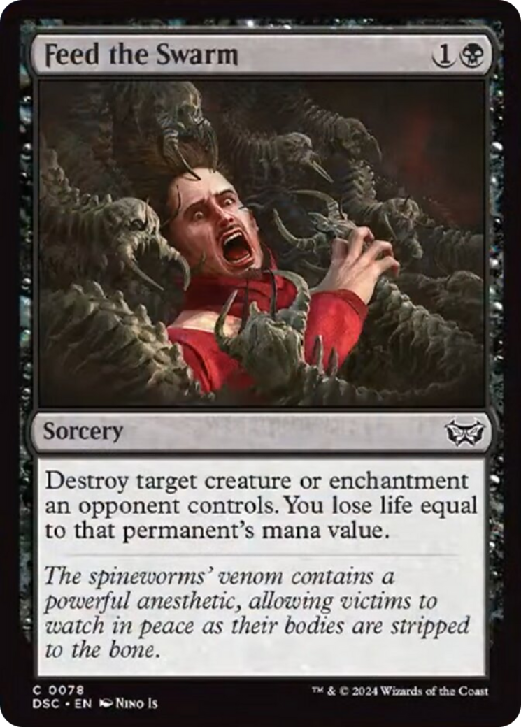 Feed the Swarm [Duskmourn: House of Horror Commander] | Galactic Gamez