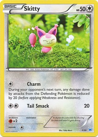 Skitty (1/30) [XY: Trainer Kit 2 - Latios] | Galactic Gamez