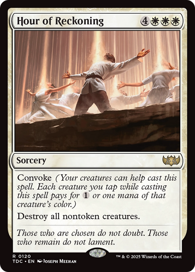 Hour of Reckoning [Tarkir: Dragonstorm Commander] | Galactic Gamez