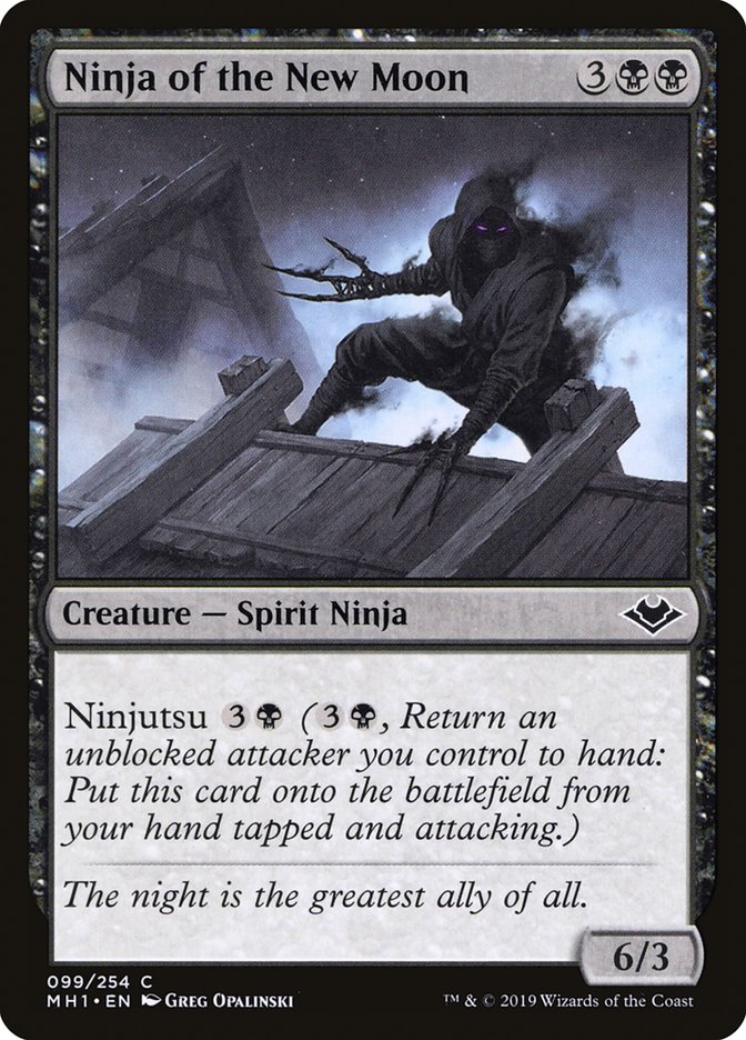 Ninja of the New Moon [Modern Horizons] | Galactic Gamez