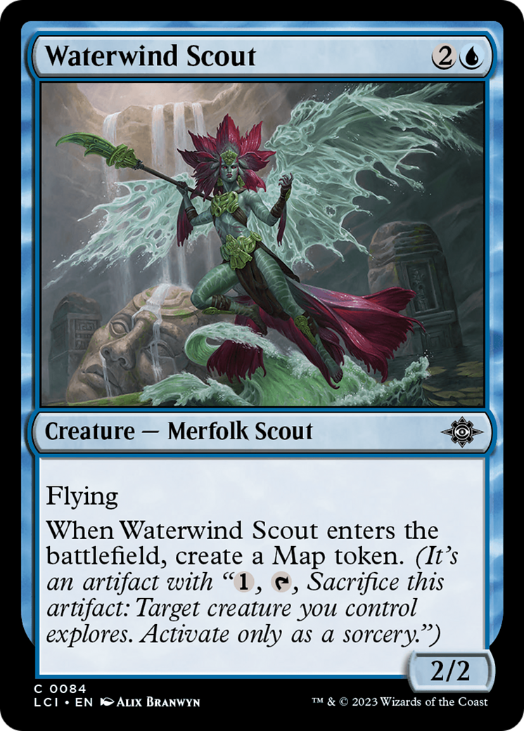 Waterwind Scout [The Lost Caverns of Ixalan] | Galactic Gamez