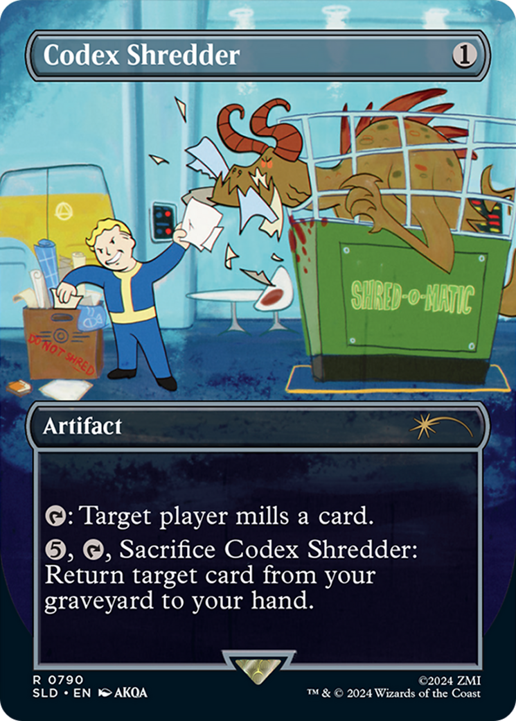 Codex Shredder (Rainbow Foil) [Secret Lair Drop Series] | Galactic Gamez