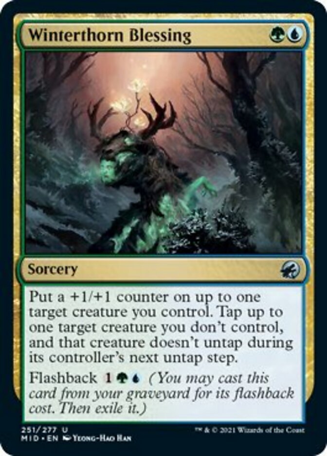 Winterthorn Blessing [Innistrad: Midnight Hunt] | Galactic Gamez