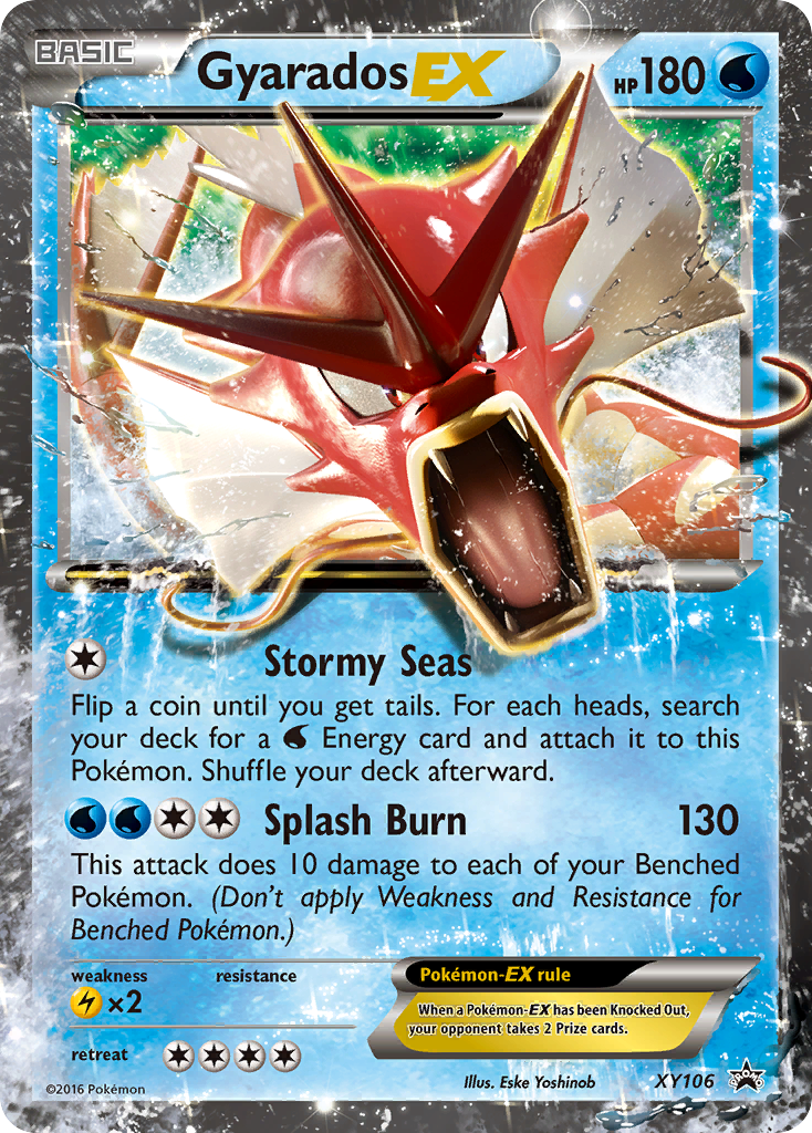 Gyarados EX (XY106) [XY: Black Star Promos] | Galactic Gamez