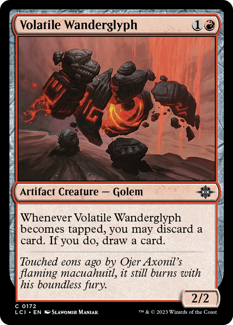 Volatile Wanderglyph [The Lost Caverns of Ixalan] | Galactic Gamez