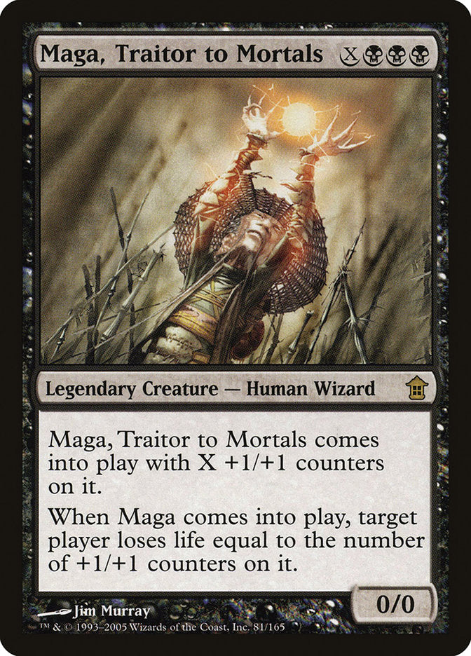 Maga, Traitor to Mortals [Saviors of Kamigawa] | Galactic Gamez