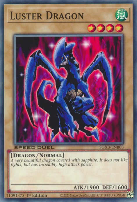 Luster Dragon [SGX3-ENB03] Common | Galactic Gamez