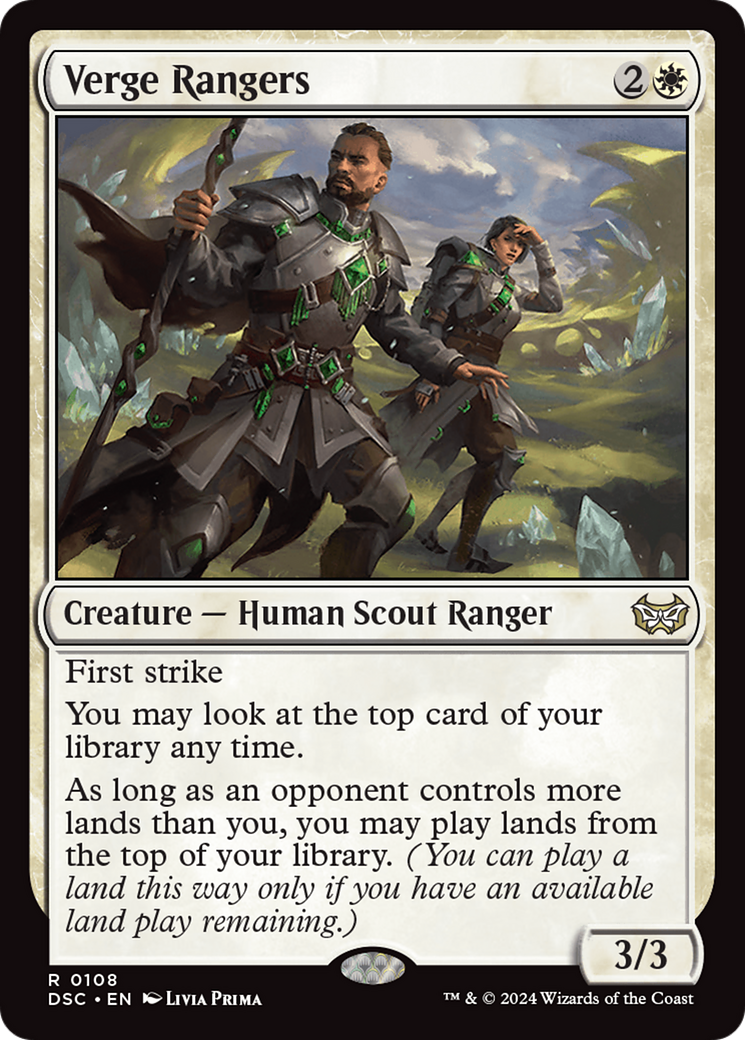 Verge Rangers [Duskmourn: House of Horror Commander] | Galactic Gamez