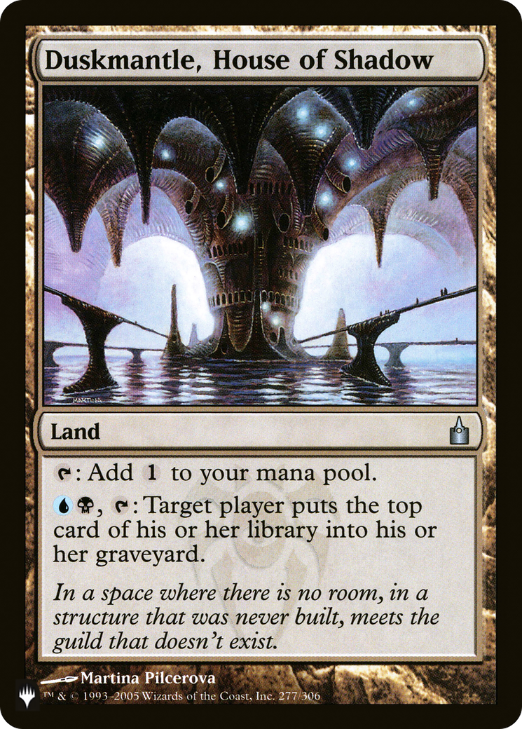 Duskmantle, House of Shadow [The List] | Galactic Gamez
