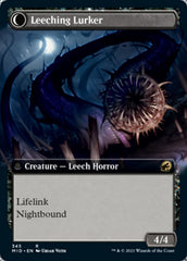 Curse of Leeches // Leeching Lurker (Extended Art) [Innistrad: Midnight Hunt] | Galactic Gamez