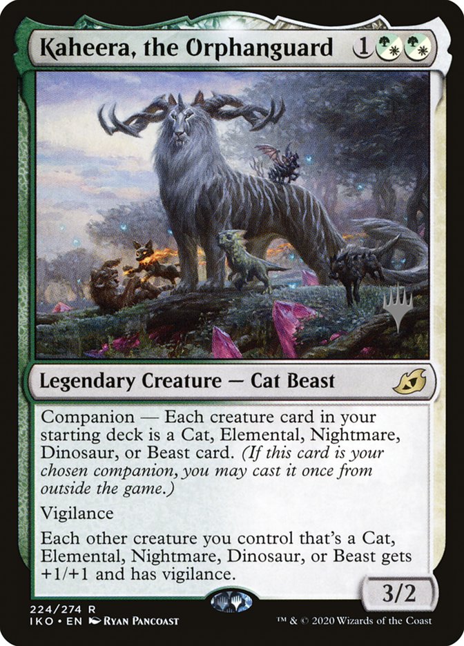 Kaheera, the Orphanguard (Promo Pack) [Ikoria: Lair of Behemoths Promos] | Galactic Gamez