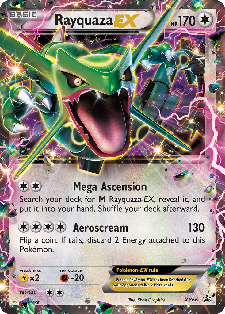 Rayquaza EX (XY66) [XY: Black Star Promos] | Galactic Gamez