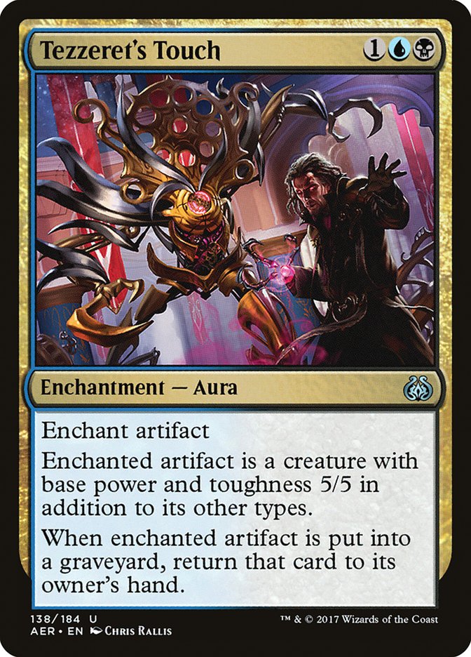 Tezzeret's Touch [Aether Revolt] | Galactic Gamez