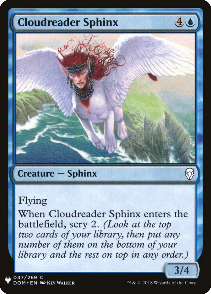 Cloudreader Sphinx [Mystery Booster] | Galactic Gamez