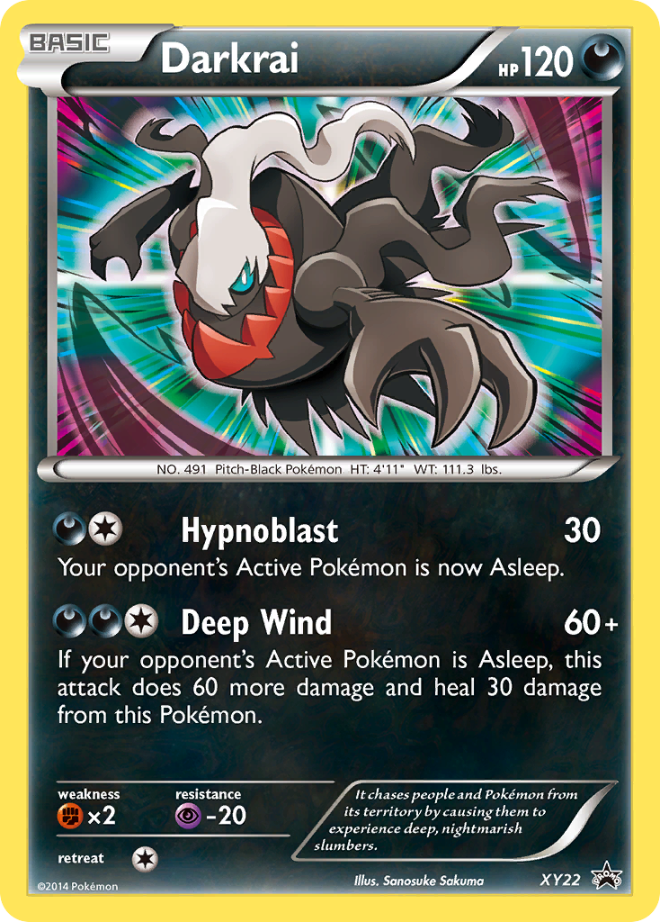 Darkrai (XY22) [XY: Black Star Promos] | Galactic Gamez