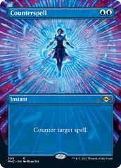 Counterspell (Borderless Alternate Art) [Modern Horizons 2] | Galactic Gamez