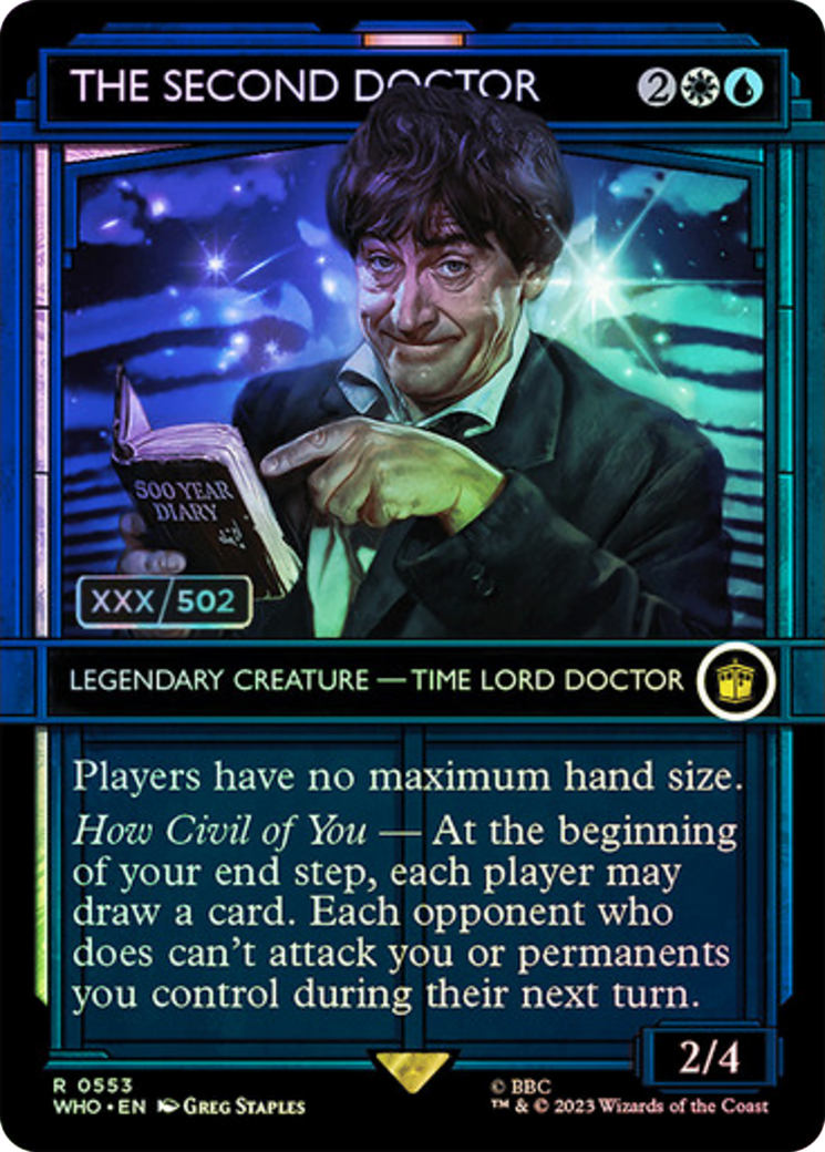 The Second Doctor (Serial Numbered) [Doctor Who] | Galactic Gamez