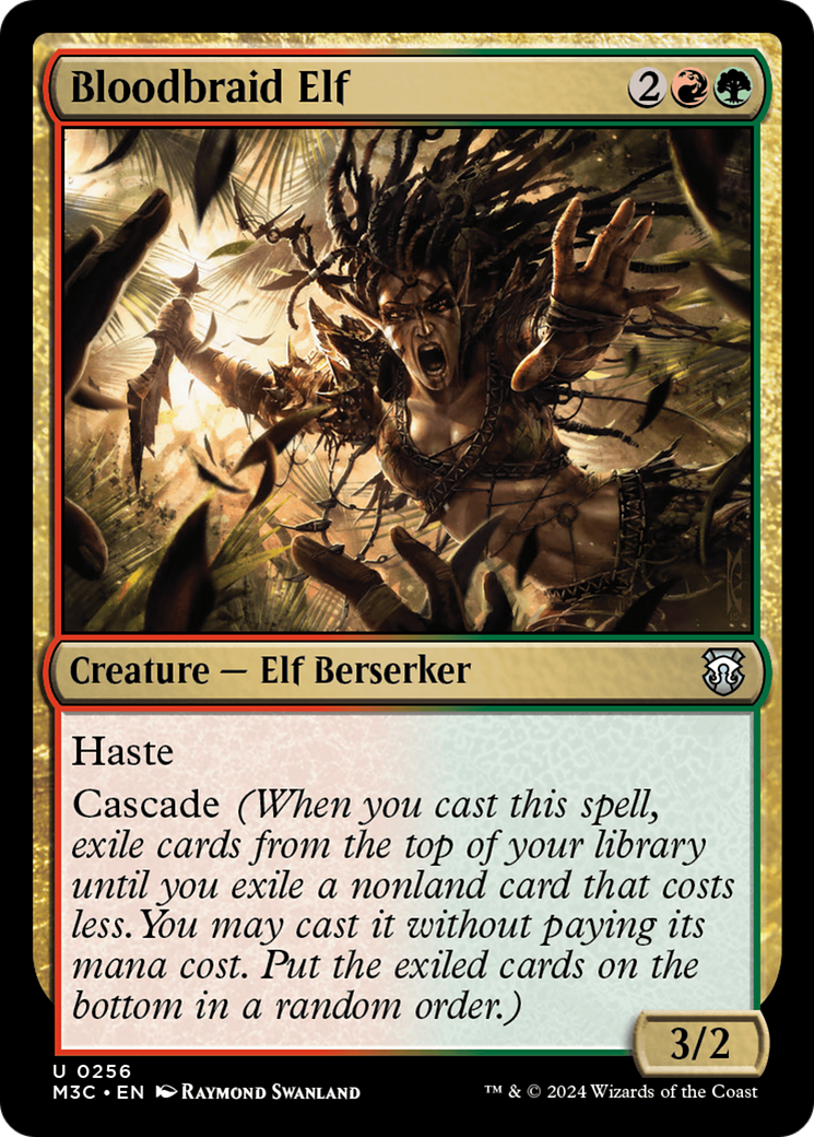 Bloodbraid Elf [Modern Horizons 3 Commander] | Galactic Gamez