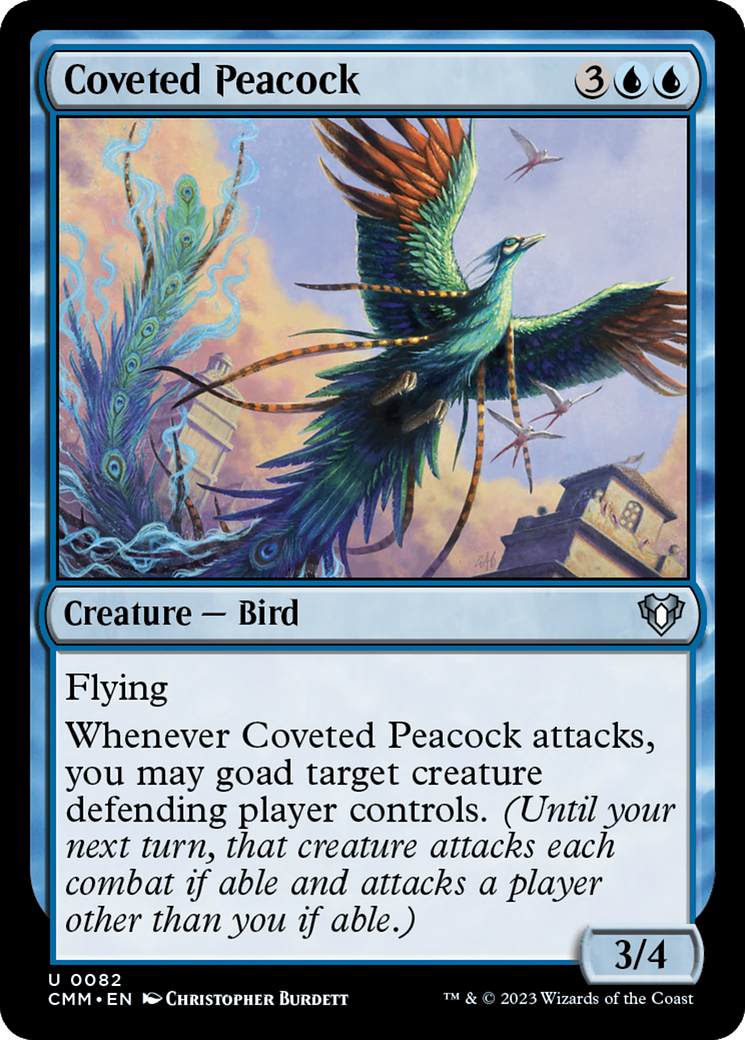 Coveted Peacock [Commander Masters] | Galactic Gamez