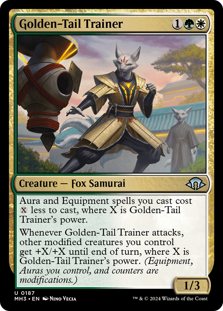 Golden-Tail Trainer [Modern Horizons 3] | Galactic Gamez