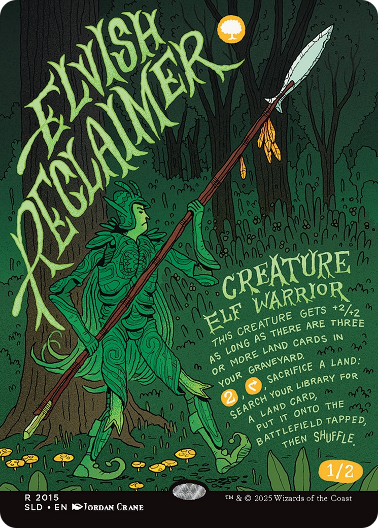 Elvish Reclaimer [Secret Lair Drop Series] | Galactic Gamez