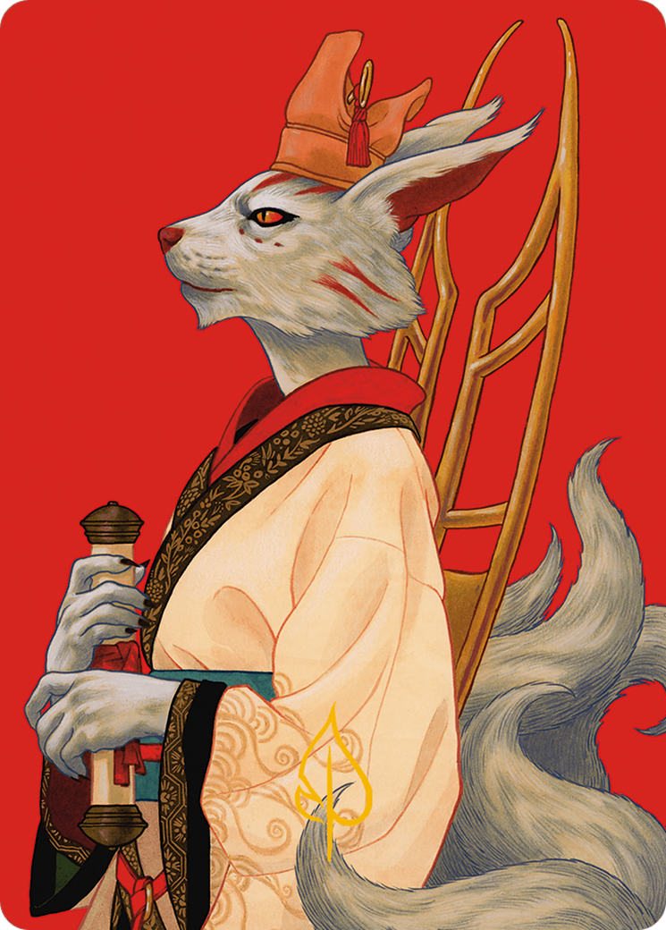 Pearl-Ear, Imperial Advisor Art Card (Gold-Stamped Signature) [Modern Horizons 3 Art Series] | Galactic Gamez