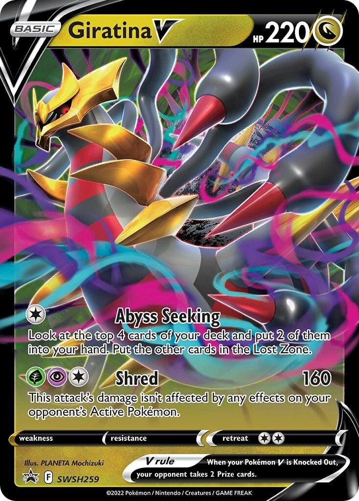 Giratina V (SWSH259) [Sword & Shield: Black Star Promos] | Galactic Gamez