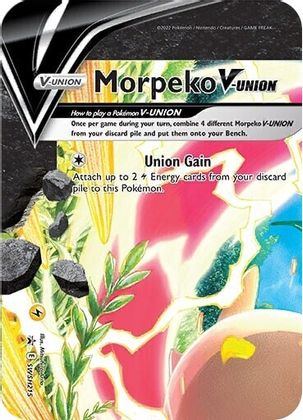 Morpeko V-UNION (SWSH215) [Sword & Shield: Black Star Promos] | Galactic Gamez