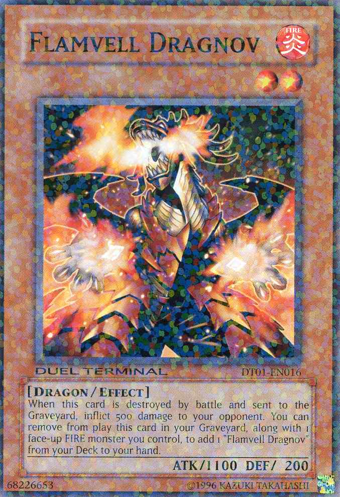 Flamvell Dragnov [DT01-EN016] Super Rare | Galactic Gamez