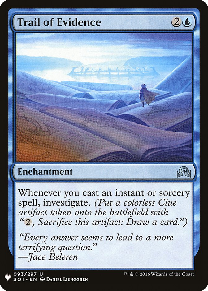 Trail of Evidence [Mystery Booster] | Galactic Gamez