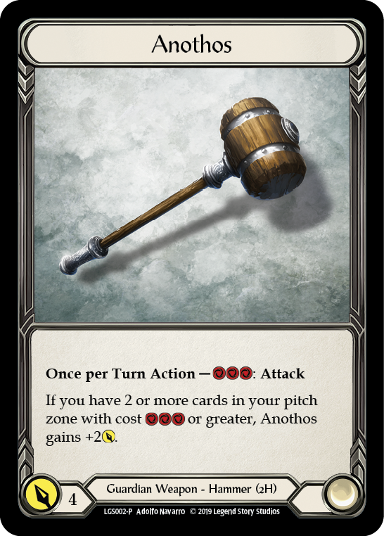 Anothos [LGS002-P] (Promo)  1st Edition Cold Foil | Galactic Gamez