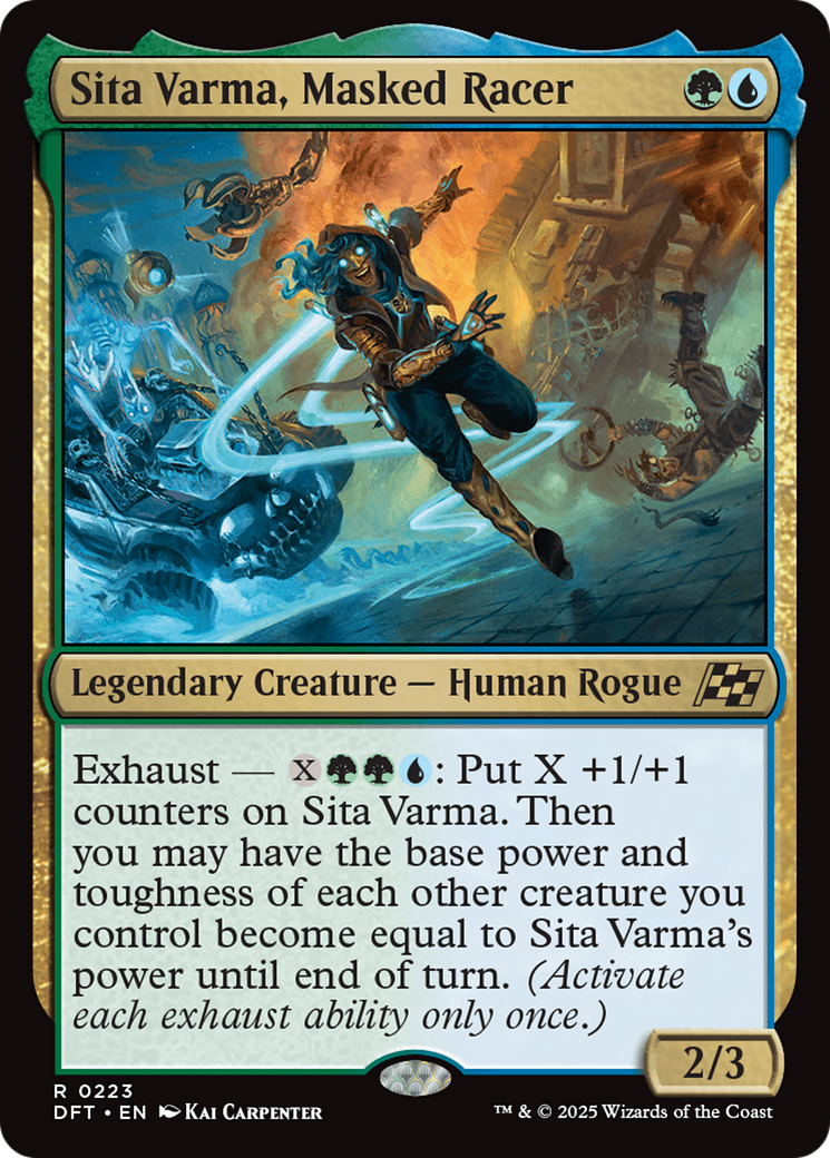 Sita Varma, Masked Racer [Aetherdrift] | Galactic Gamez