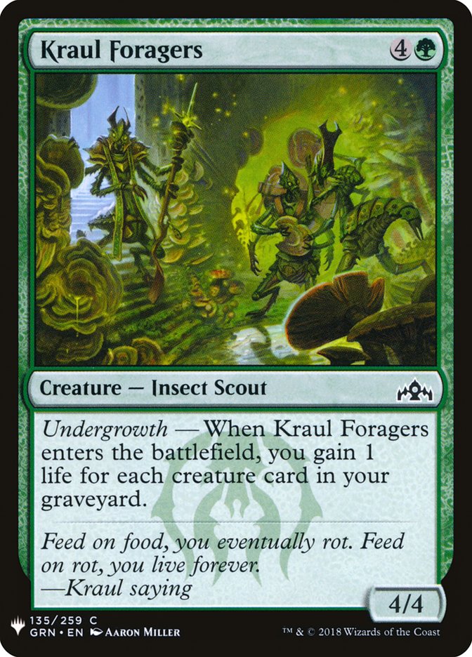 Kraul Foragers [Mystery Booster] | Galactic Gamez