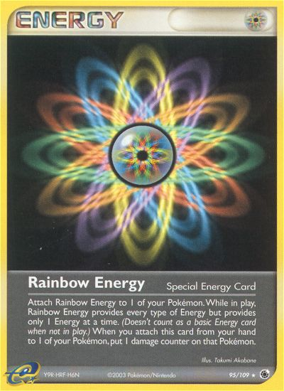 Rainbow Energy (95/109) [EX: Ruby & Sapphire] | Galactic Gamez