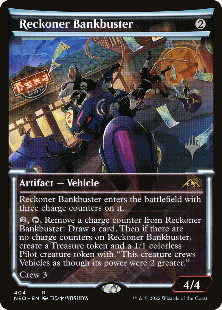 Reckoner Bankbuster (Showcase) [The Brothers' War Promos] | Galactic Gamez